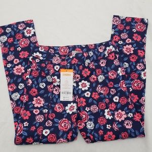 3/$25 Gymboree Floral Leggings